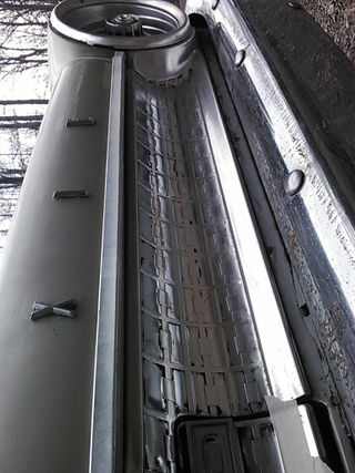 Illustration for article titled So, I have been h̶u̶f̶f̶i̶n̶g̶ ̶p̶a̶i̶n̶t̶ working on my Galaxie's rear trim